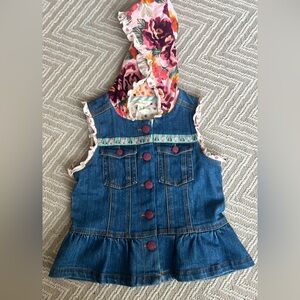 Matilda Jane size 8 Jean vest